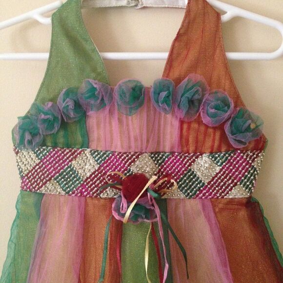 Long Indian designer dress - Picture 2 of 5